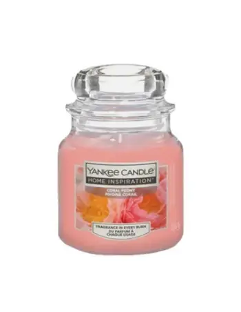 Qiri aromatik Yankee Candle Home Inspiration Coral Peony, 104 g