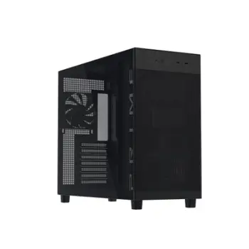 Kutia kompjuterike Asus PRIME AP303 TG, xham i temperuar, e zezë