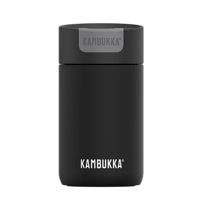 Gotë termike Kambukka Olympus, 300ml, inox, e zezë - 1
