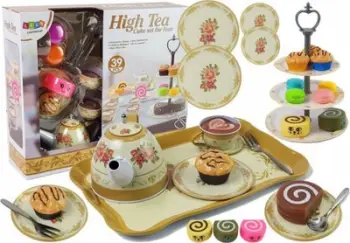 Set lodrash çaji Lean Sport Tea Set Tableware Confectionery, servis ëmbëlsirash, shumëngjyrësh