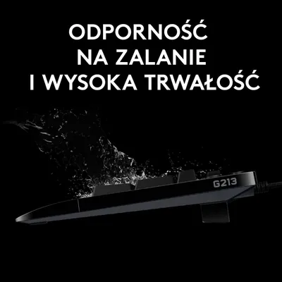 Set gaming Logitech G213 Prodigy dhe G733 Lightspeed, tastierë RGB, kufje wireless, i zi - 4