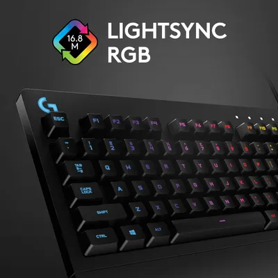 Set gaming Logitech G213 Prodigy dhe G733 Lightspeed, tastierë RGB, kufje wireless, i zi - 5