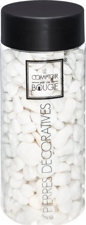 Gurë dekorativë Atmosphera Pierre Déco White, 750g, të bardhë