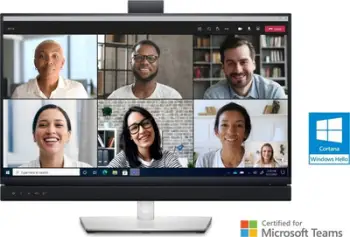 Monitor për videokonferenca Dell C2722DE, 27 inç, IPS, 2560×1440@60Hz, i zi