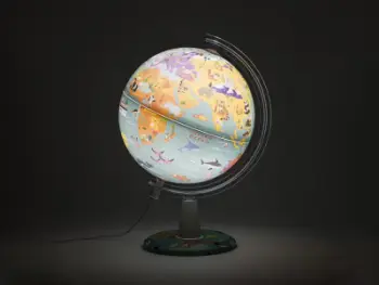 Gr Glob My Wild World Me Drite + Usb 26Cm