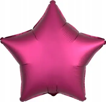 Balonë yll satin Purple Lustre, 48cm, vjollcë me shkëlqim