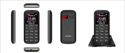 Telefoni Aligator A720, 4G, me bazë karikimi, i zi - 3