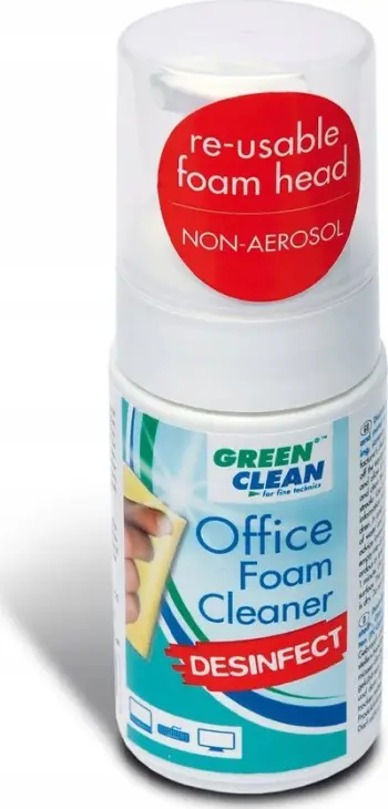 Shkumë pastruese Green Clean Office Foam Cleaner DESINFECT C-2140, 100ml, për pajisje zyre