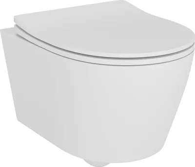 WC murale Lavita Denver, rimless, ulëse soft close, e bardhë - 1