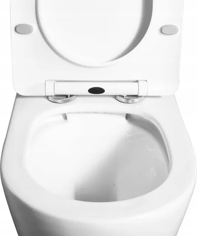 WC murale Lavita Denver, rimless, ulëse soft close, e bardhë - 2