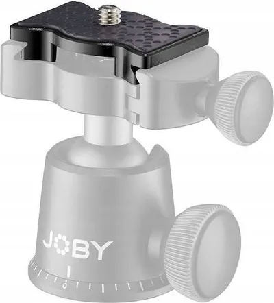 Pllakë shpejtlëshimi JOBY QR Plate 3K PRO, për GorillaPod 3K PRO, e zezë - 3