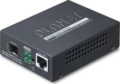 Konvertues media Planet GT-915A, RJ45 në fiber multimode, 1Gbps, i zi - 2
