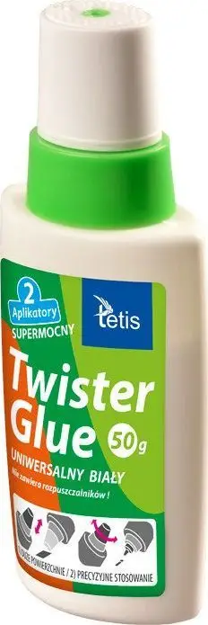 Ngjitës universal Tetis Twister, 50 g, i bardhë