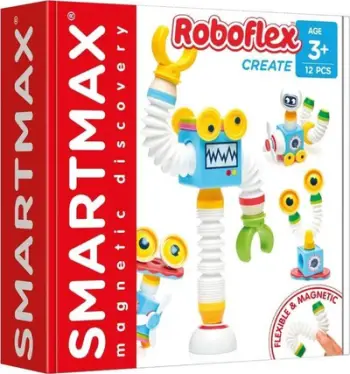 Set lodrash magnetike SmartMax Roboflex, fleksibël, për fëmijë 3+