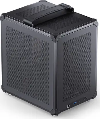 Kuti kompjuterike Jonsbo C6 ITX, Mini ITX, USB C, e zezë