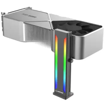 Mbajtese per Kartele Grafike Rampage Trim X10 Aluminum