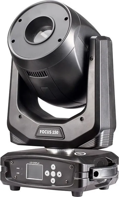 Kokë lëvizëse skenike LIGHT4ME Focus 150 Spot, LED 150W, kontroll DMX, e zezë - 4