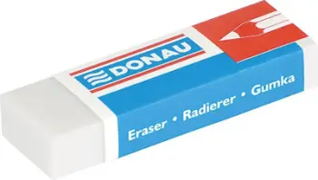 Gomë universale DONAU, 41x21x11mm, set 3 copë, e bardhë