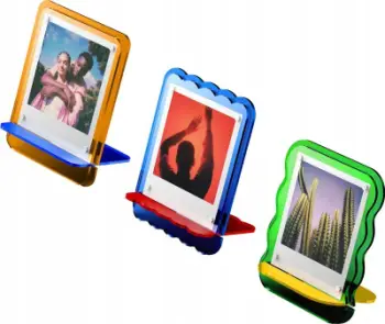 Set kornizash akrilike Polaroid Acrylic Frames, 3 copë, shumëngjyrëshe