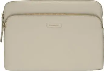 Çantë laptopi Dbramante1928 Paris+, 14", lëkurë, bezhë Sand Dune