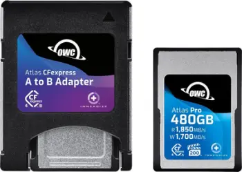 Kartë memorie OWC Atlas Pro CFexpress 4.0 Type A, 480GB, R 1850MB/s, gri