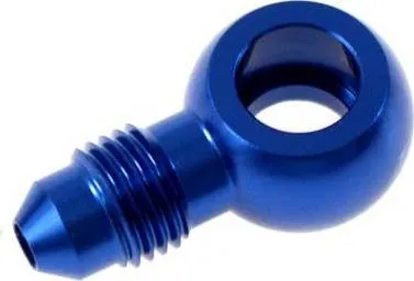 Fiting banjo TurboWorks AN8 14.5, alumini, blu - 1