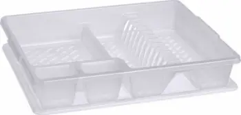 Tharëse enësh Curver Dish Drainer Large, plastike, e bardhë