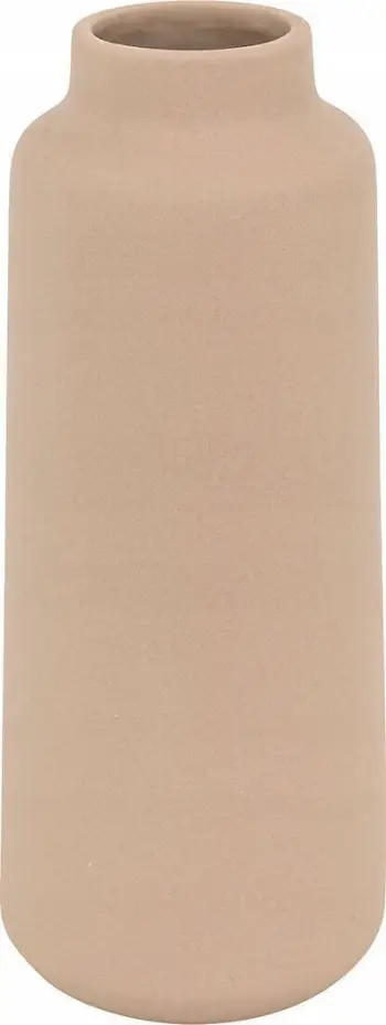 Vazo dekorative Atmosphera Tila, qeramike, 30cm, rozë e hapur