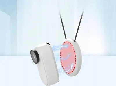 Varëse qafe magnetike Puluz PU889W, për Insta360 Go 3, e zezë - 4