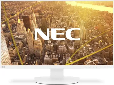 Monitor NEC MultiSync EA271F, 27", Full HD, i bardhë - 1