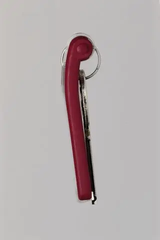 Etiketa çelësash Staples KEY CLIP, 6 copë, të kuqe