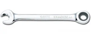 Çelës kombinim me racë SATA 43608, 12 mm, 172 mm, argjendtë - 1