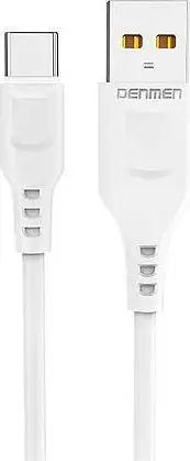 Kabllo Denmen (29346) USB-A - USB-C, 1 m, e bardhë