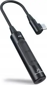 Amplifikator portabël për kufje SoundMagic A30i, DAC i integruar, lidhje Lightning, argjendtë