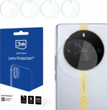 Mbrojtës lente 3MK Lens Protect për Honor X50 GT, xham hibrid, set 4 copë, transparent