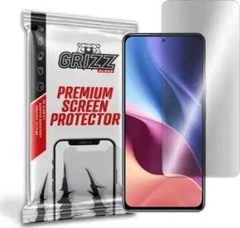 Mbështjellës ekrani mat GrizzGlass për Xiaomi POCO F3 5G, fleksibël, rezistent ndaj gërvishtjeve, transparent