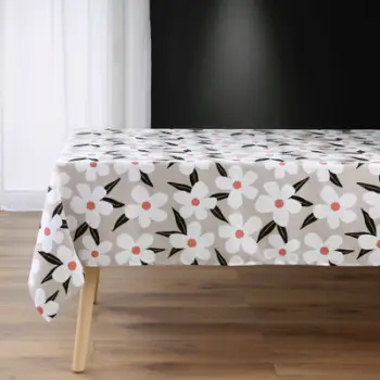 Mbulesë tryeze Bricoline Darcy Natural, drejtkëndore 140x240cm, mikrofibër, ngjyrë natyrale