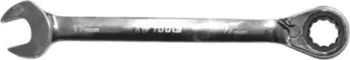 Çelës kombinues me racë AWTools AW40535, 19mm, çelik CrV, argjendtë
