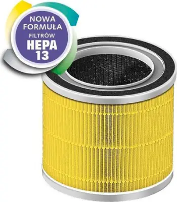 Filter ajri TCL FY121ZW, HEPA 13, cilindrik, i verdhë