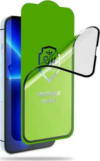 Mbrojtës ekrani Bestsuit Hybrid Glass Flexible 5D, Full Glue, për Samsung Galaxy A55 5G, i zi