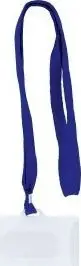 Set mbajtëse ID me lanyard Grand, 50 copë, PVC transparent