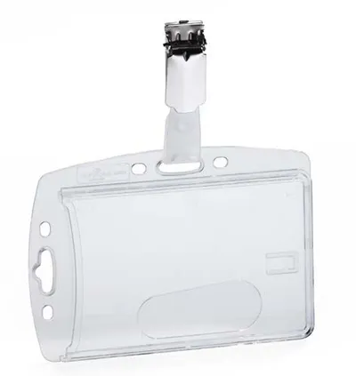 Mbajtëse ID Durable IDENT1, plastike, transparente, e tejdukshme - 1