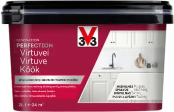 Bojë kuzhine V33 Renovation Perfection, Perfect Cotton, 2L, e bardhë