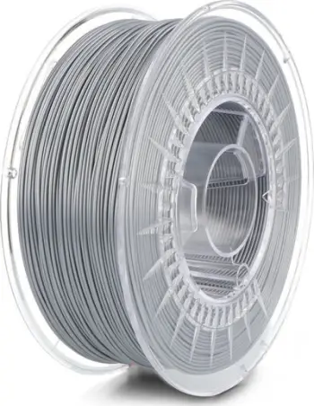 Filament 3D Devil Design PETG, 1.75mm, 1kg, ngjyrë alumini