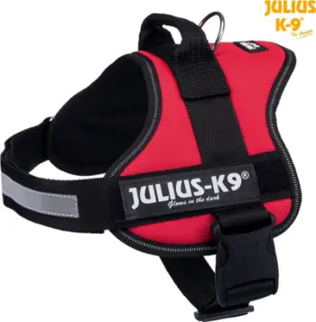 Parzmore qeni Trixie Julius K9 1 L, 63 85 cm, reflektuese, e kuqe
