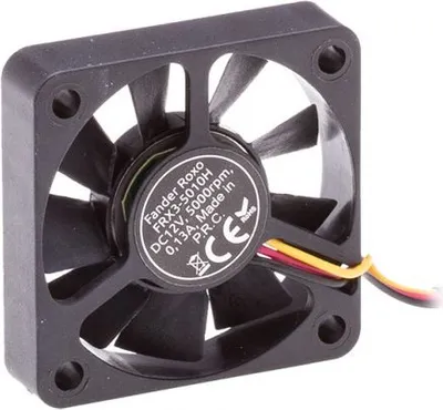 Ventilator kase Fander Roxo 5010H FRX3-5010H, 50mm, 12V, i zi - 2