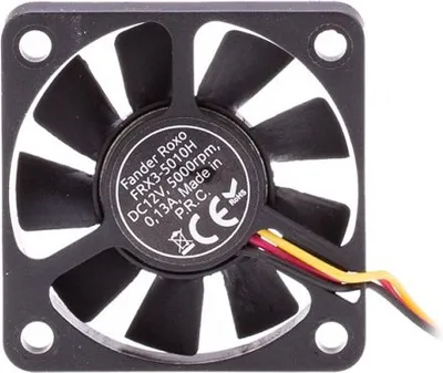 Ventilator kase Fander Roxo 5010H FRX3-5010H, 50mm, 12V, i zi - 3