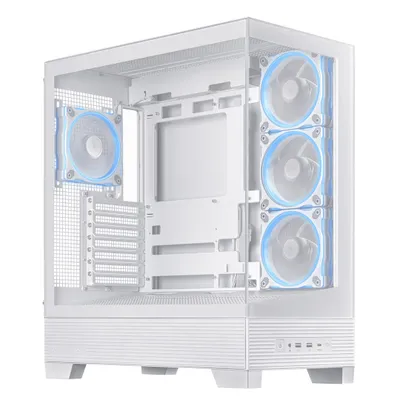 Kuti PC gaming ASUS A31 PLUS TG, mid tower, ARGB, e bardhë - 11