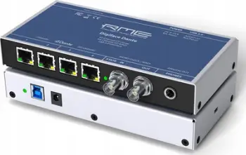 Kartë zanore RME Digiface Dante, USB 3, Dante IP audio, e zezë