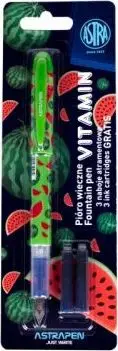 Stilolaps Astra Vitamin Fountain, +mbushës, i kaltër